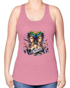 gemini 243# - gemini -Racerback Tank