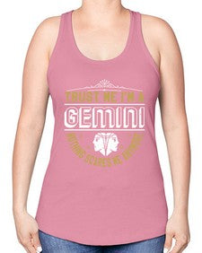 gemini 245# - gemini -Racerback Tank