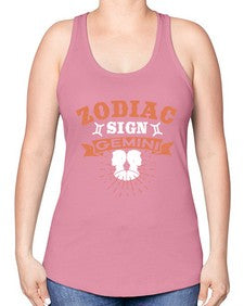 gemini 246# - gemini -Racerback Tank