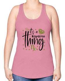 its a Capricorn thing 265# - capricorn -Racerback Tank