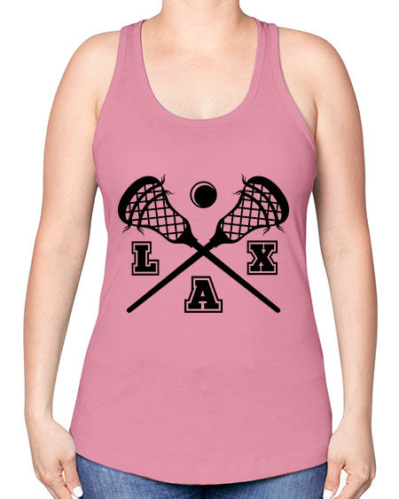 lax 12# - lacrosse -Racerback Tank