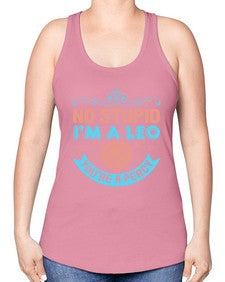 leo 306# - leo -Racerback Tank