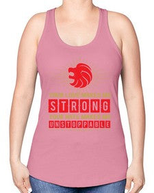leo 310# - leo -Racerback Tank