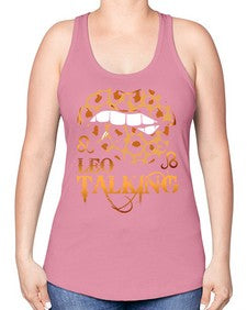 leo king 296# - leo -Racerback Tank
