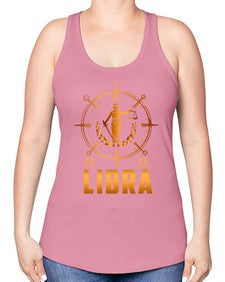 libra 135# - libra -Racerback Tank