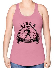 libra 25# - libra -Racerback Tank