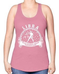 libra 26# - libra -Racerback Tank