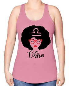 libra 332# - libra -Racerback Tank
