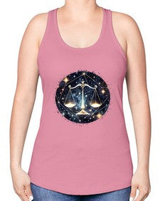 libra 340# - libra -Racerback Tank