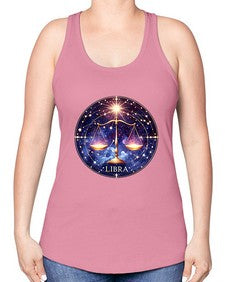 libra 341# - libra -Racerback Tank