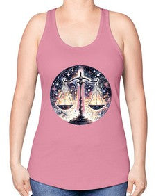 libra 343# - libra -Racerback Tank