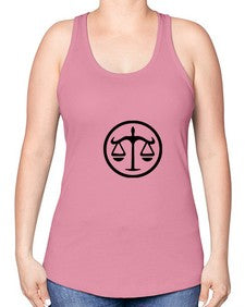 libra 344# - libra -Racerback Tank