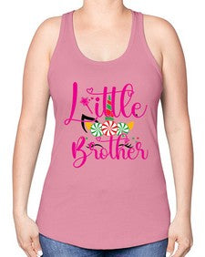 little brother 257# - unicorn -Racerback Tank