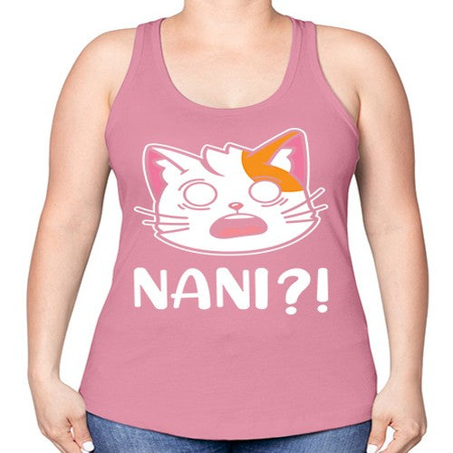 nani271# - anime -Racerback Tank