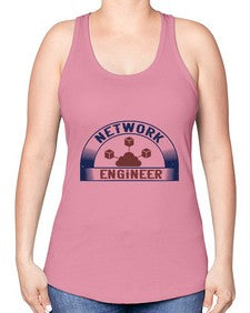 network engineer Style 306# - engineer -Racerback Tank