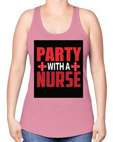 nurse style 1195# - nurse -Racerback Tank