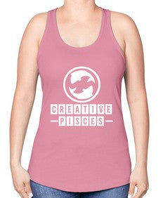 pisces 345# - pisces -Racerback Tank