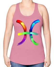 pisces 370# - pisces -Racerback Tank