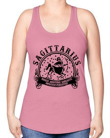 sagittarius 33# - sagittarius -Racerback Tank