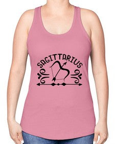 sagittarius 409# - sagittarius -Racerback Tank
