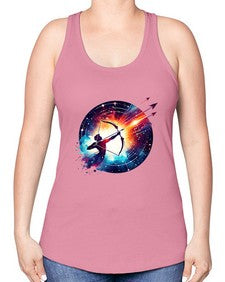 sagittarius 419# - sagittarius -Racerback Tank
