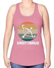 sagittarius 424# - sagittarius -Racerback Tank