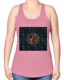sagittarius Straight 399# - sagittarius -Racerback Tank