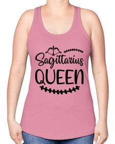 sagittarius queen 413# - sagittarius -Racerback Tank