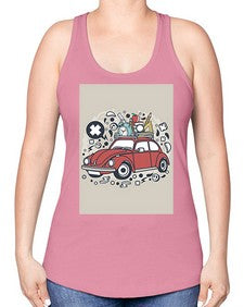 school tour 800# - general school -Racerback Tank