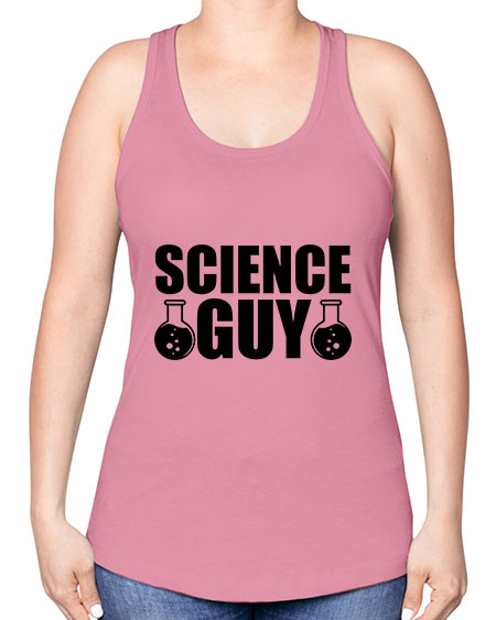 science guy 115# - general science -Racerback Tank