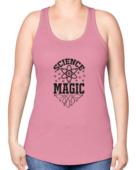 science magic 72# - general science -Racerback Tank