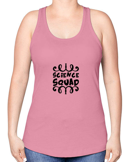 science squad 53# - general science -Racerback Tank