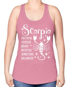 scorpio 435# - scorpio -Racerback Tank