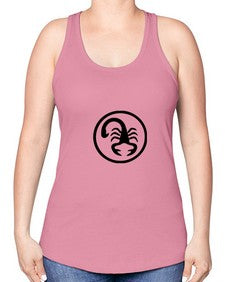 scorpio 452# - scorpio -Racerback Tank