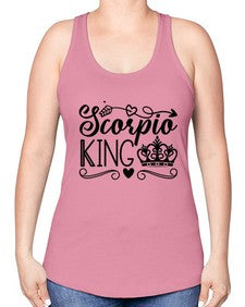 scorpio king 443# - scorpio -Racerback Tank