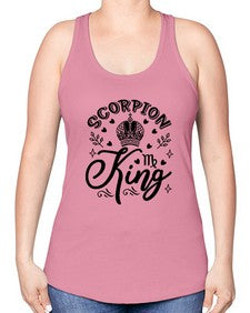 scorpio n king 465# - scorpio -Racerback Tank