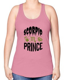 scorpio prince 445# - scorpio -Racerback Tank