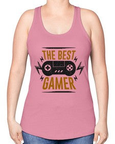 the best 154# - video games -Racerback Tank
