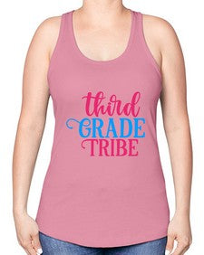 third grade tribe 978# - third grade -Racerback Tank