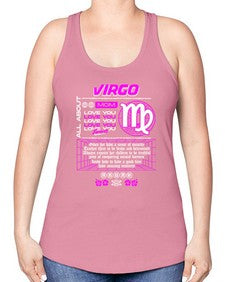 virgo 544# - virgo -Racerback Tank