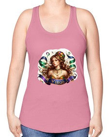 virgo 552# - virgo -Racerback Tank