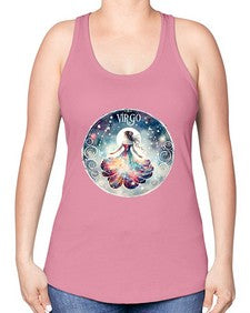 virgo 555# - virgo -Racerback Tank