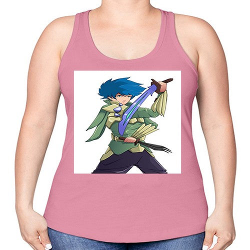 wind breaker21# - anime -Racerback Tank