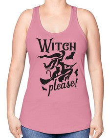witch please 13# - witch -Racerback Tank