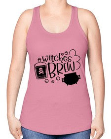 witches brew 8# - witch -Racerback Tank
