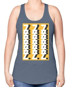 Abstract Shape 187# - art pop art -Racerback Tank