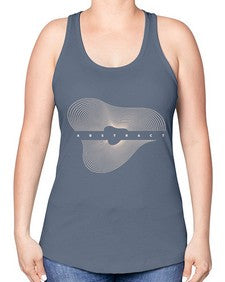 Abstract Shape 188# - art pop art -Racerback Tank