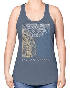 Abstract Shape 204# - art pop art -Racerback Tank