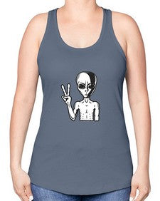 Alien 59# - ufo -Racerback Tank