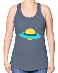 Alien 60# - ufo -Racerback Tank